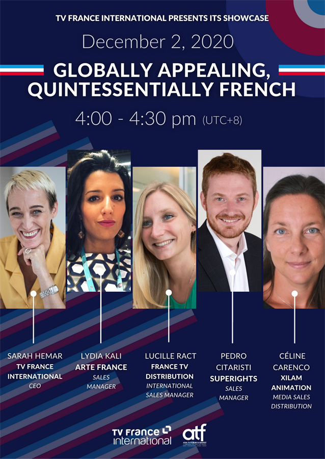 TV France International showcase for the whole Asia 